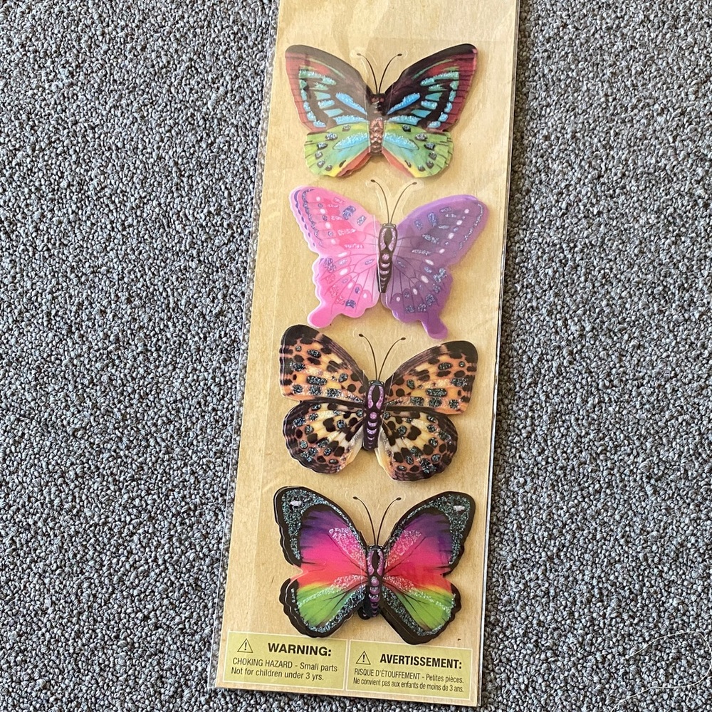 Large  Butterfly  Decor Set